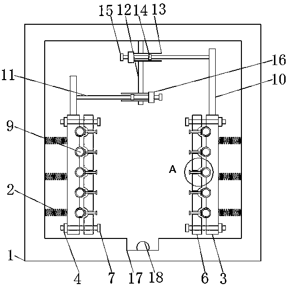 A drying device for wood processing