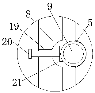 A drying device for wood processing