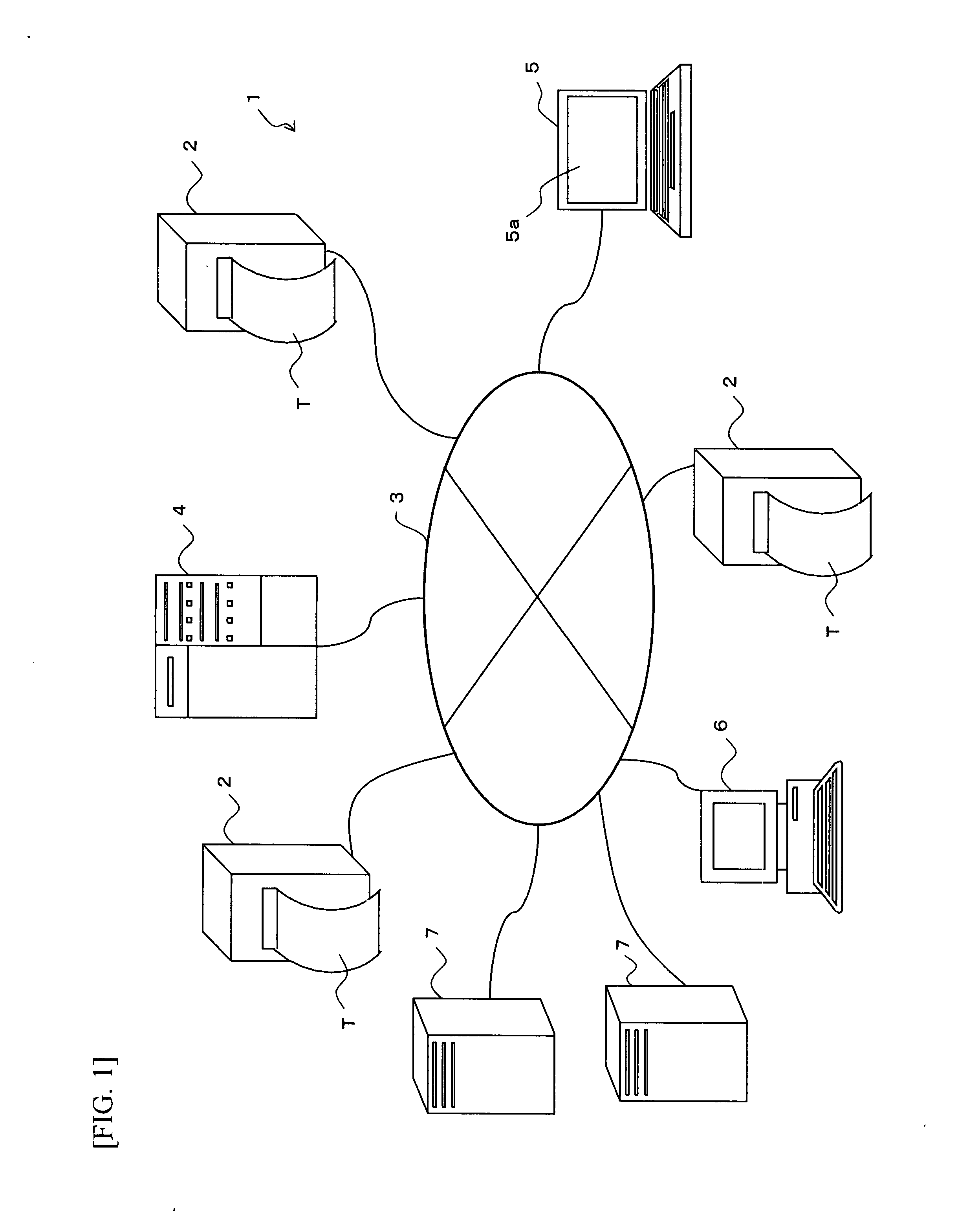 Label producing apparatus and label producing system