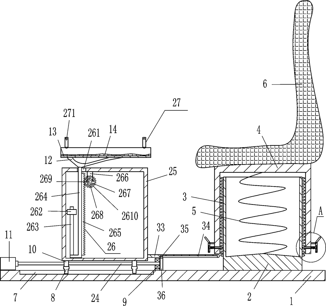 Leg support frame for surgical leg injury patient