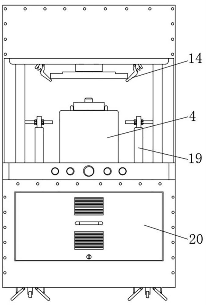 Composite press-fitting press machine