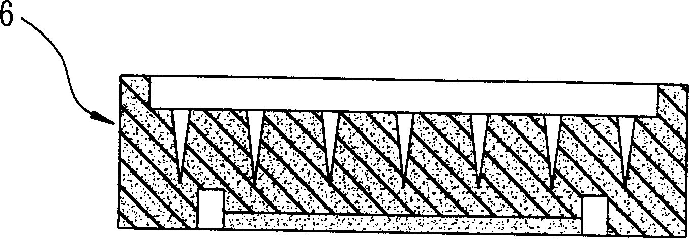 Molding method and mold for shoe sole of foamed colored ethylene-vinyl acetate copolymer