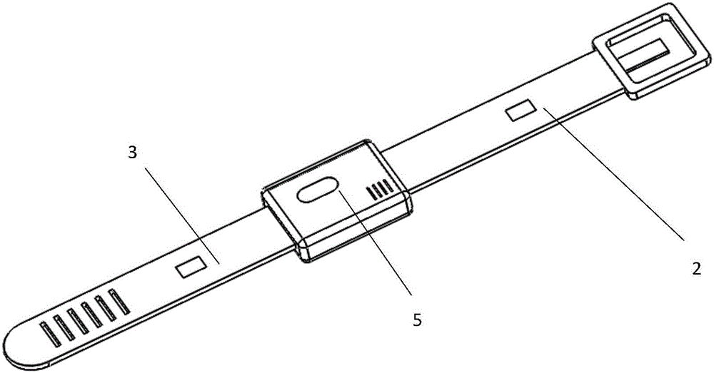 Intelligent multifunctional electric stimulation reminding bracelet