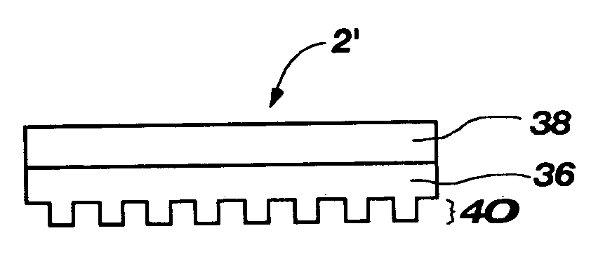 Methods of making templates for use in imprint lithography and related structures