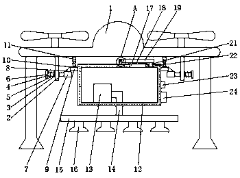 Detachable pesticide spraying aircraft for agriculture