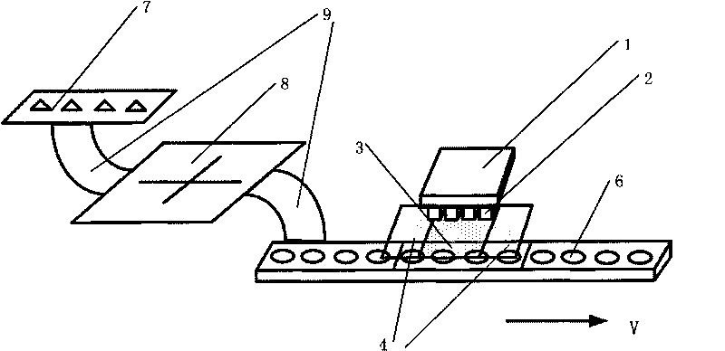 Moving-iron type linear motor coil array power-driven allocation method