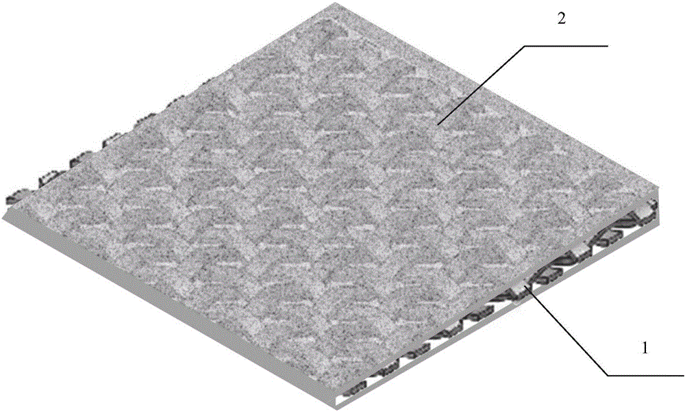 Composite type artificial dura mater and preparation method