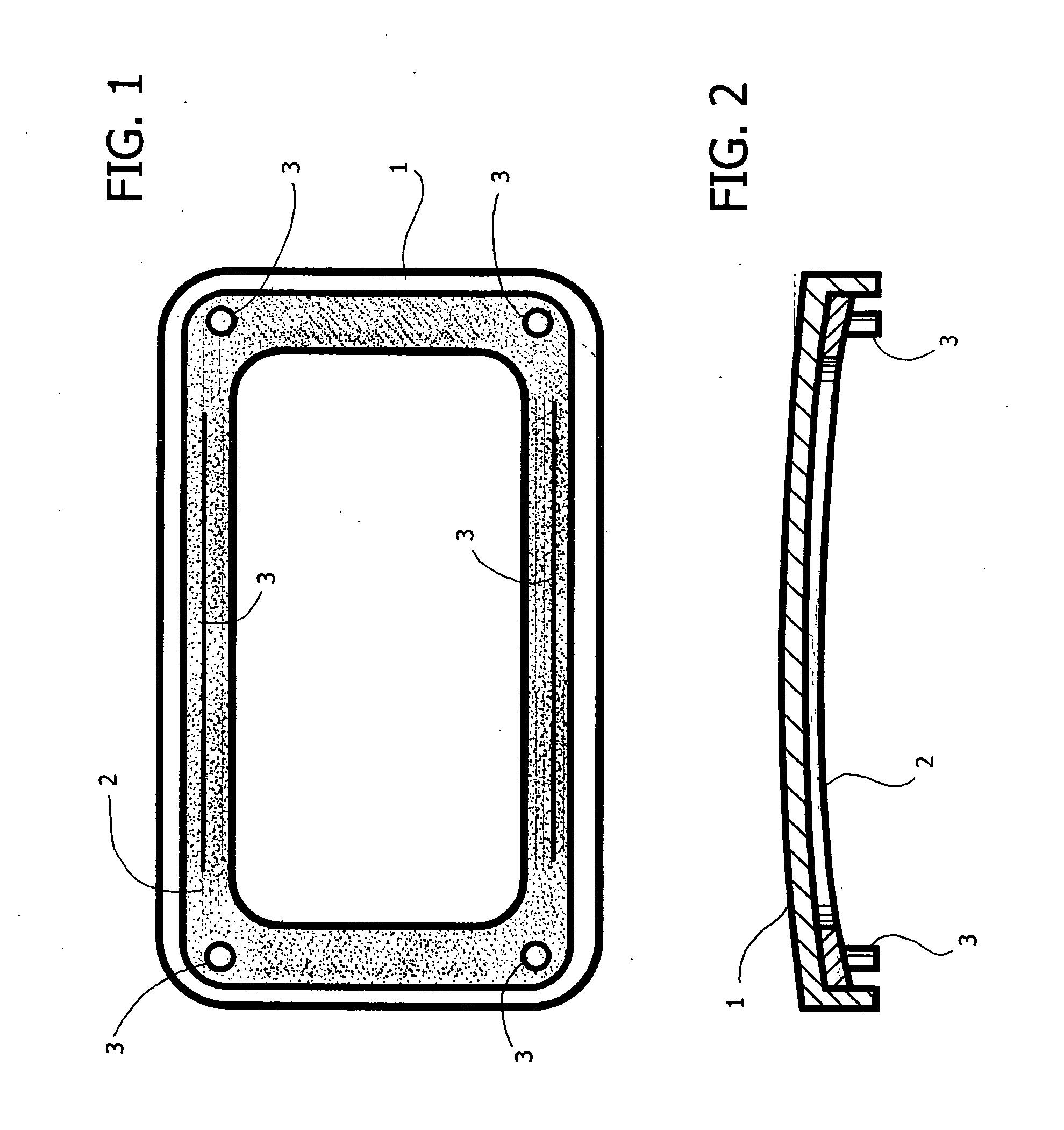 Process for the production of plates made of transparent plastic material with non-transparent areas