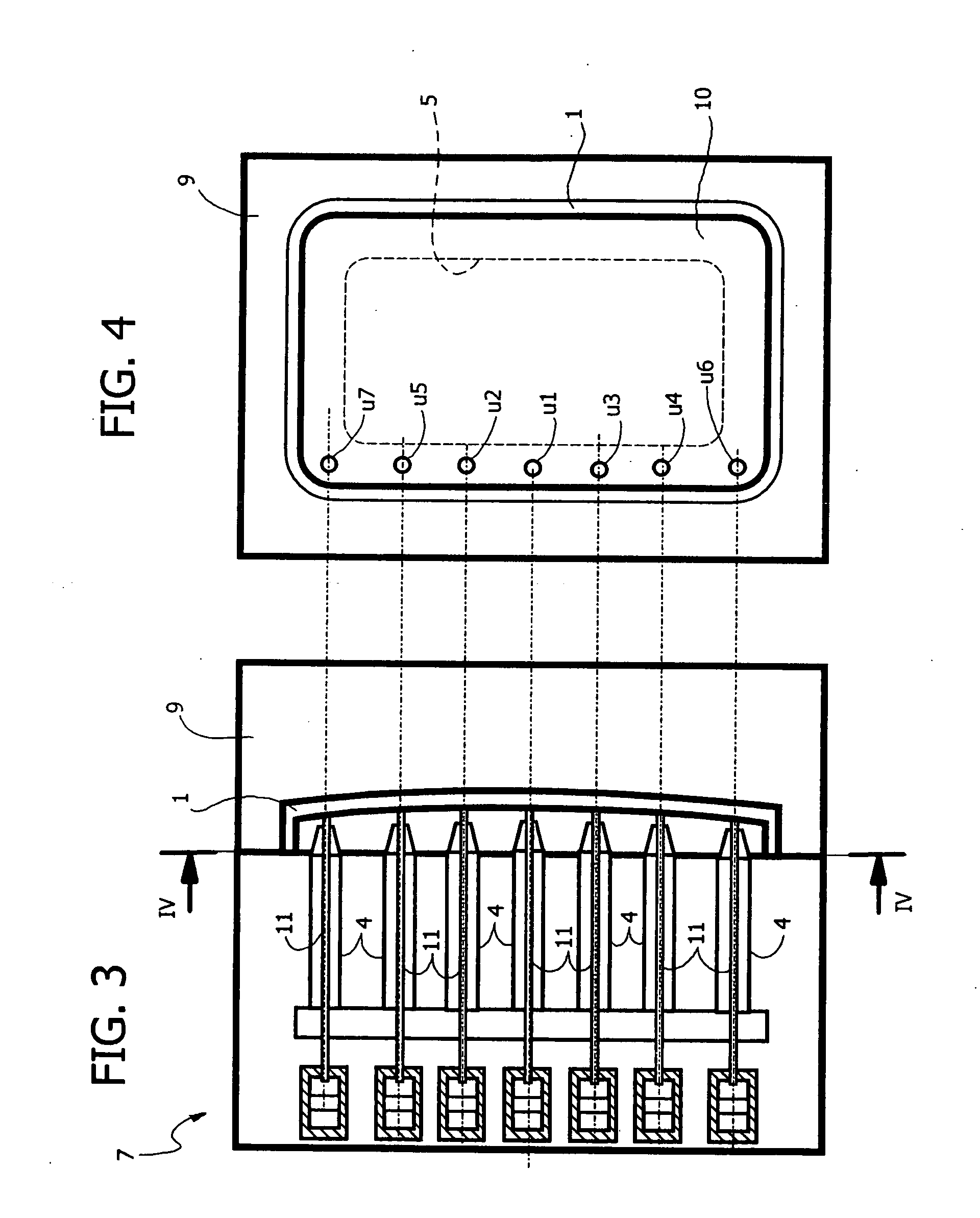 Process for the production of plates made of transparent plastic material with non-transparent areas