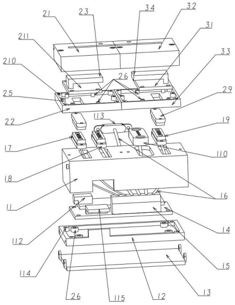 Modularized magnetic type wireless monitoring system and method