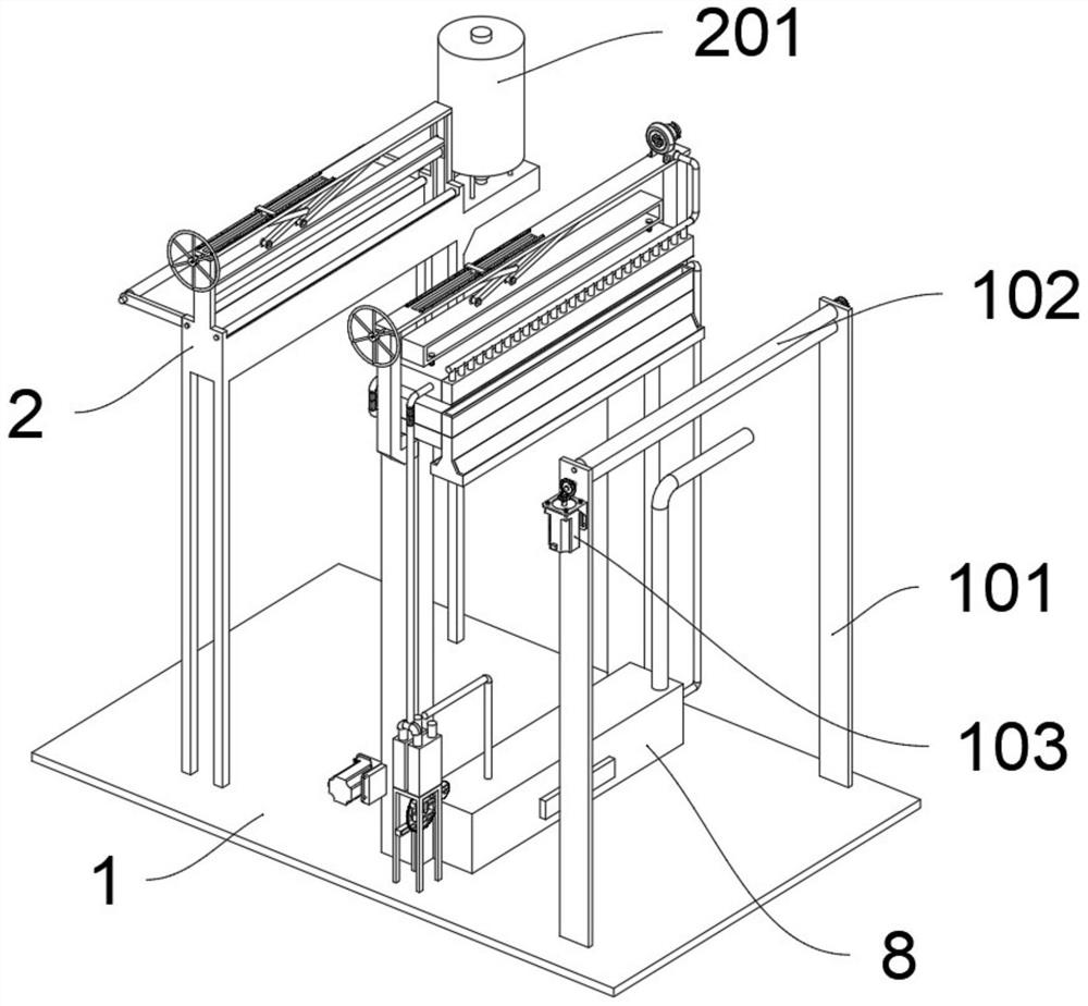 Ironing device for textile fabric production and processing