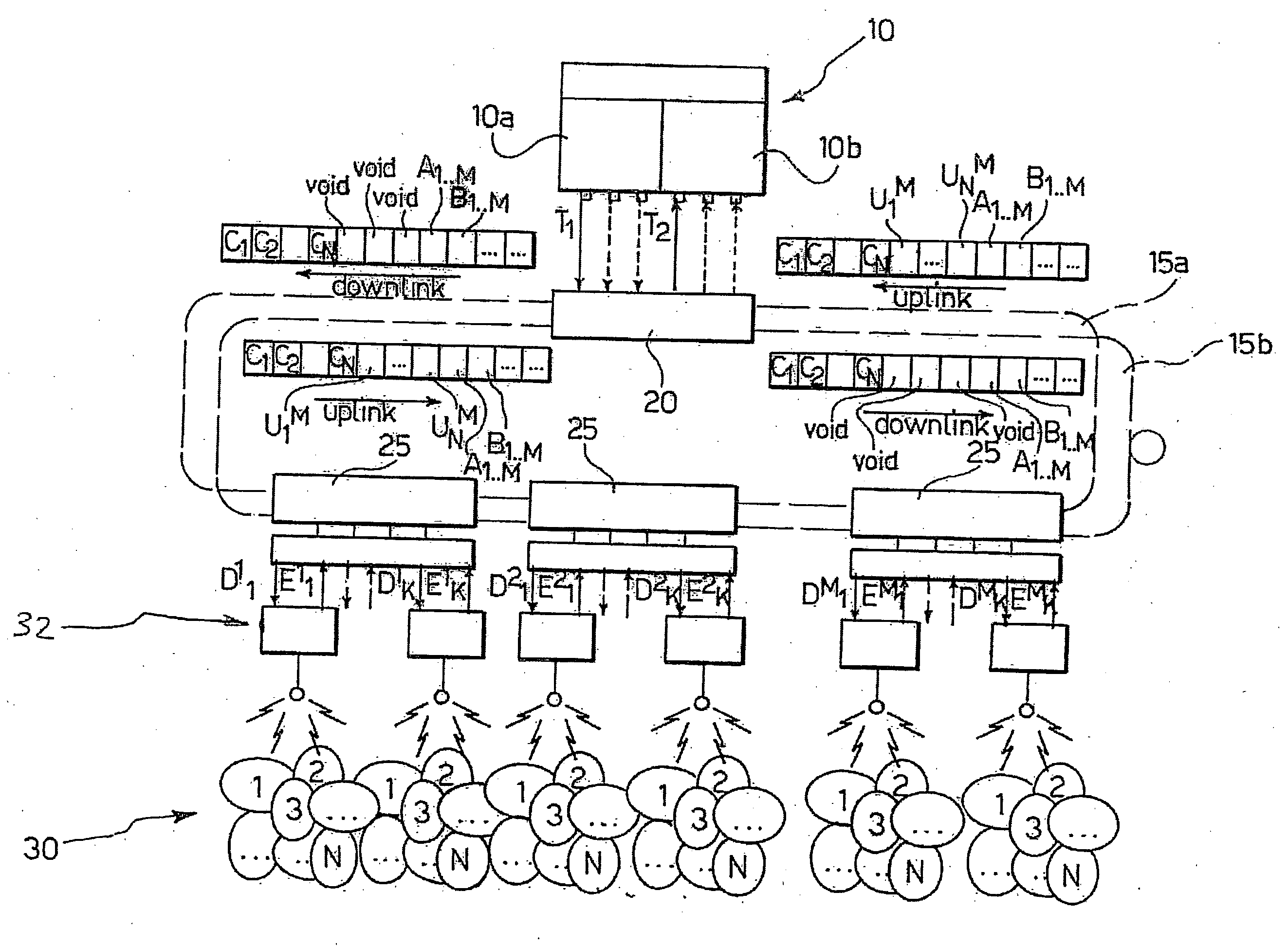 Radio-Access Method, Related Radio Base Station, Mobile-Radio Network and Computer-Program Product Using an Assignment Scheme for Antennas' Sectors