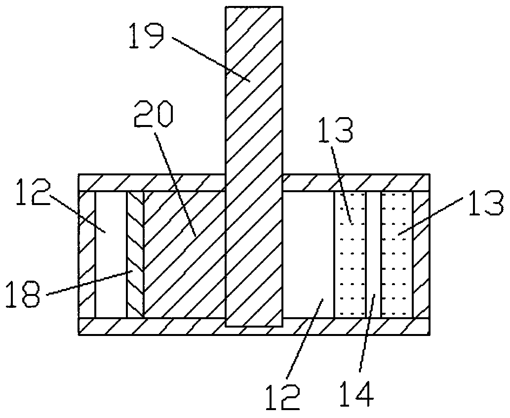 Mechanical exhaust pipe pressure regulating system