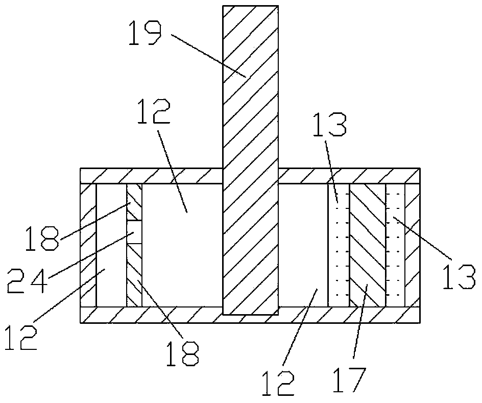 Mechanical exhaust pipe pressure regulating system