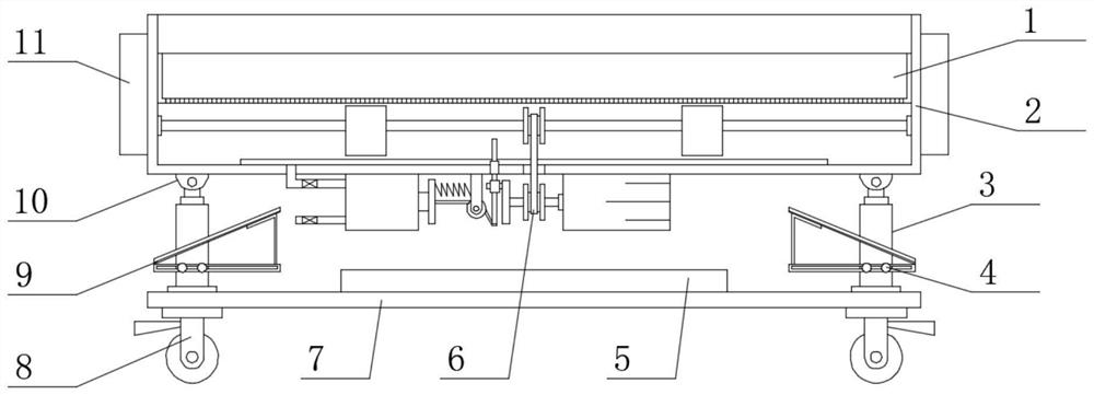 Biopharmaceutical traditional Chinese medicinal material airing device with dust removal function