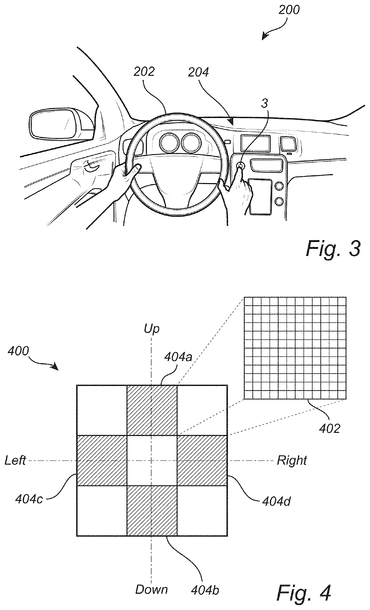 Fingerprint sensing system and method for providing user input on an electronic device using a fingerprint sensor