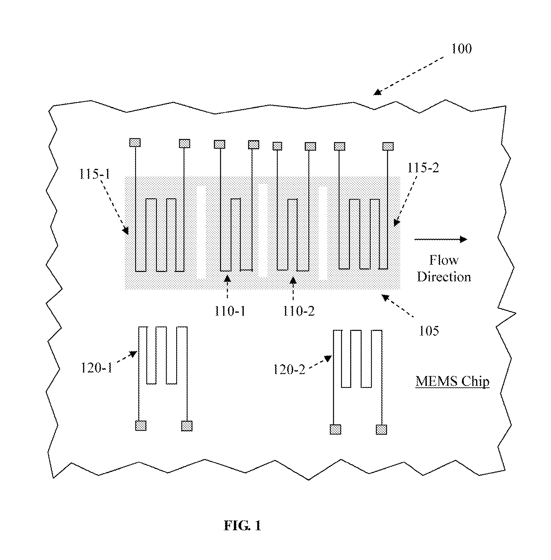 Integrated micromachined thermal mass flow sensor and methods of making the same