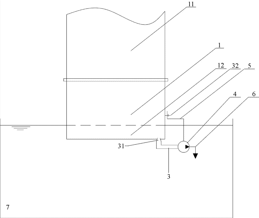 Furnace nose for hot-dip galvanizing with detachable slag discharge pipe and method of use thereof