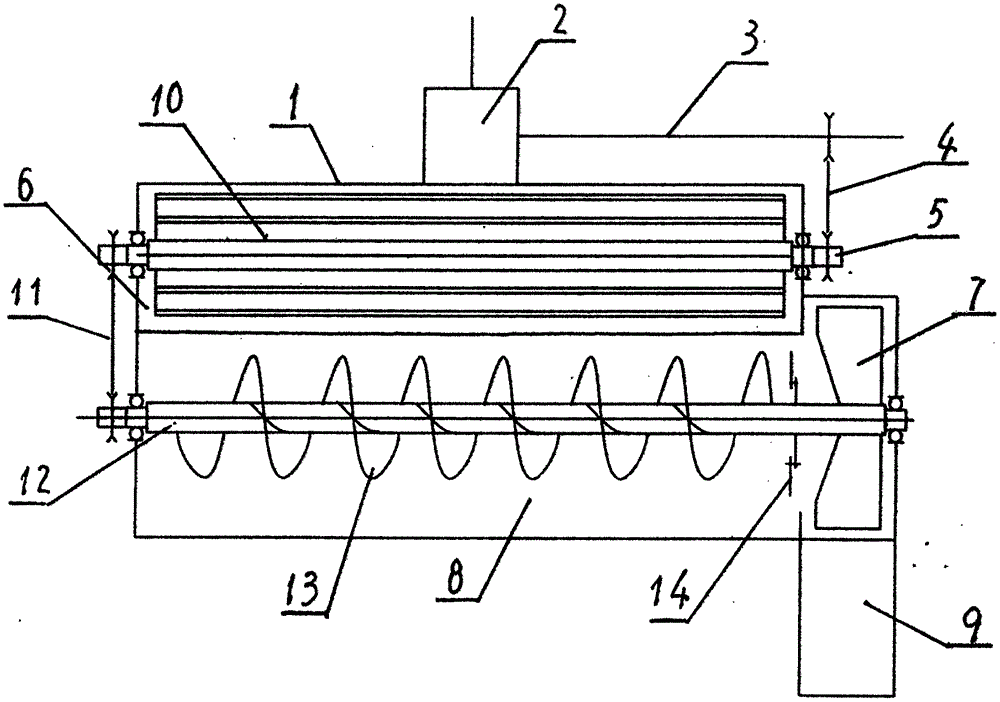 Field glume and straw pickup machine