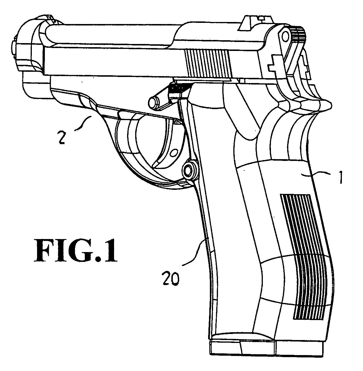 Structure of changing gas cylinder for air guns and paintball guns