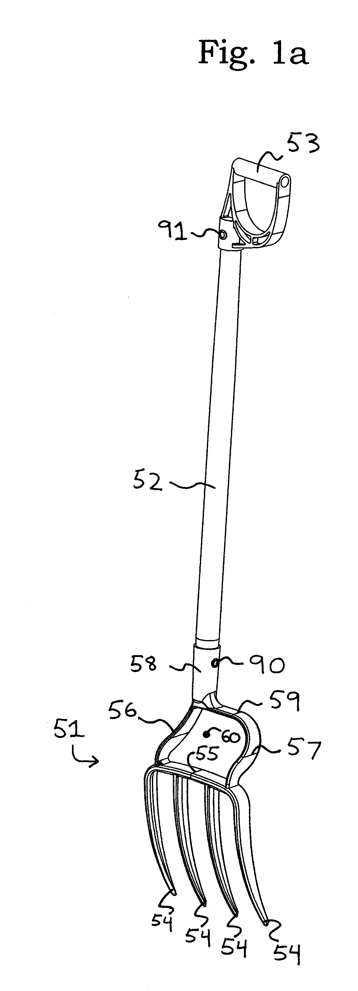 Digging and Tilling Implements with Knee Clearance