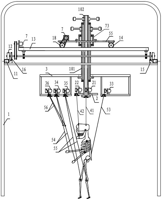 Popular science performance game multi-functional hanging wire