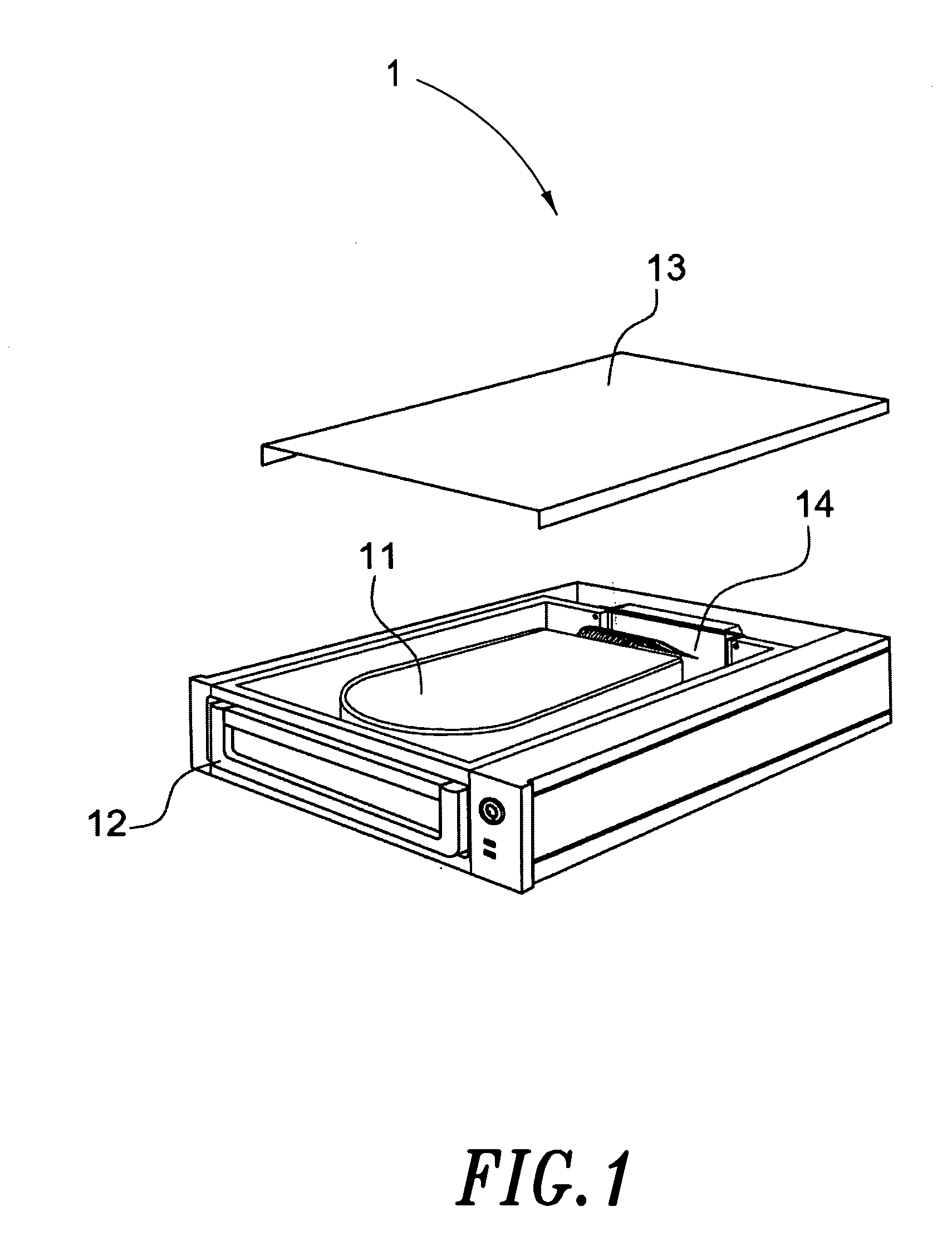 Fast hard disk plugging and rejecting device