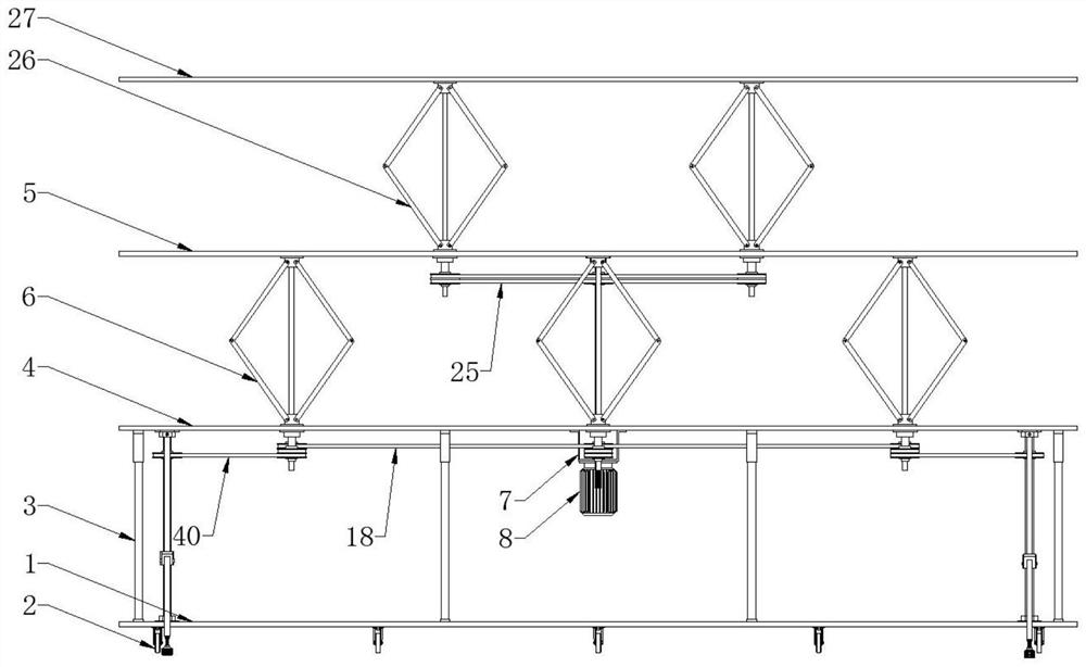 Storage equipment for goods for logistics