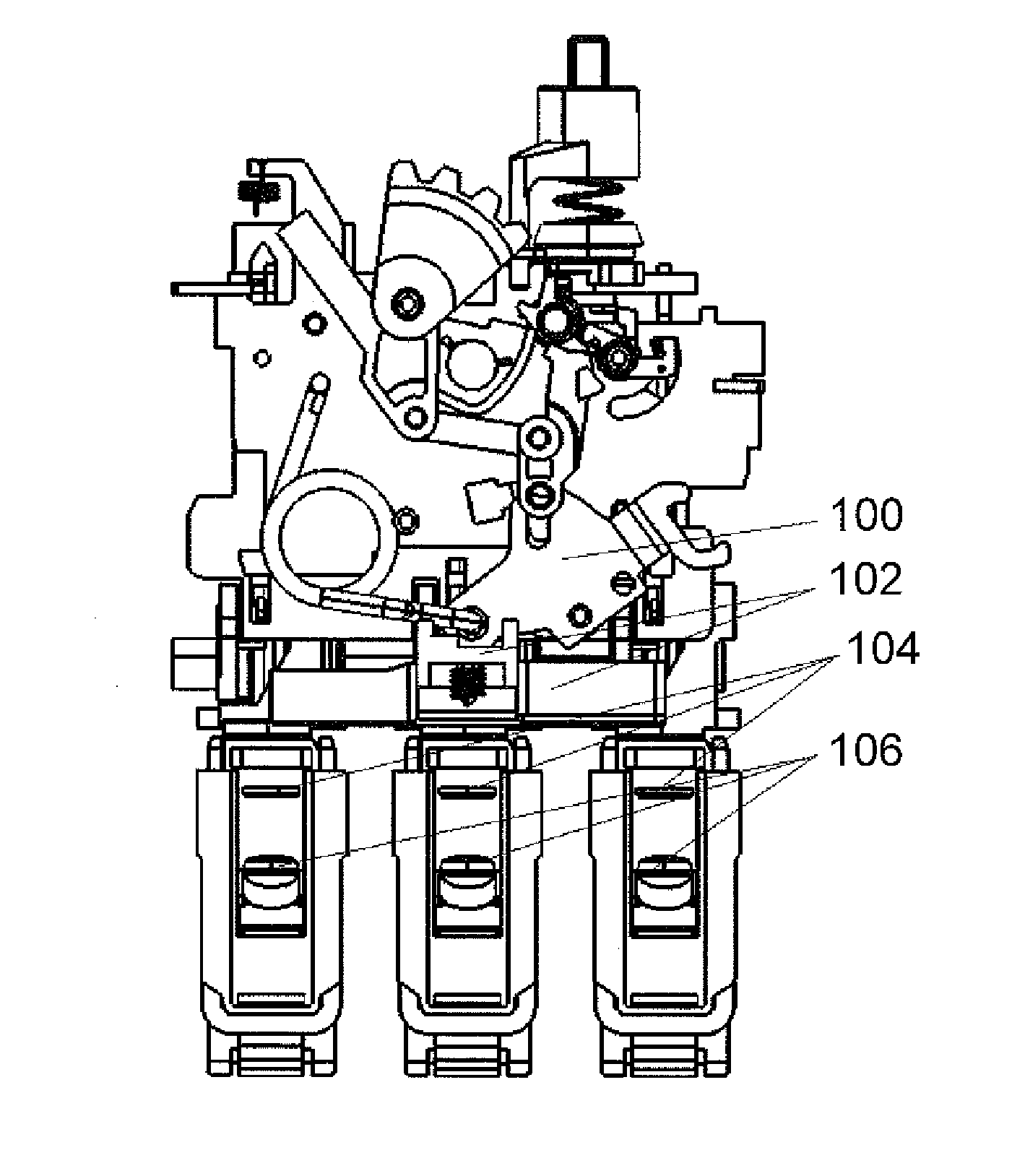 Fast closing mechanism