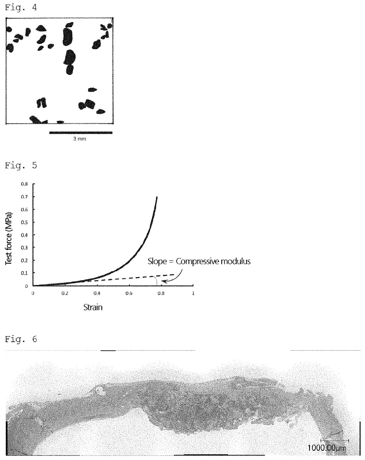 Porous composite and bone regeneration material