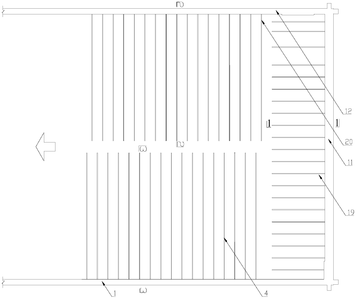 A method and equipment for controlling the cavitation of top coal by pulse hydraulic fracturing