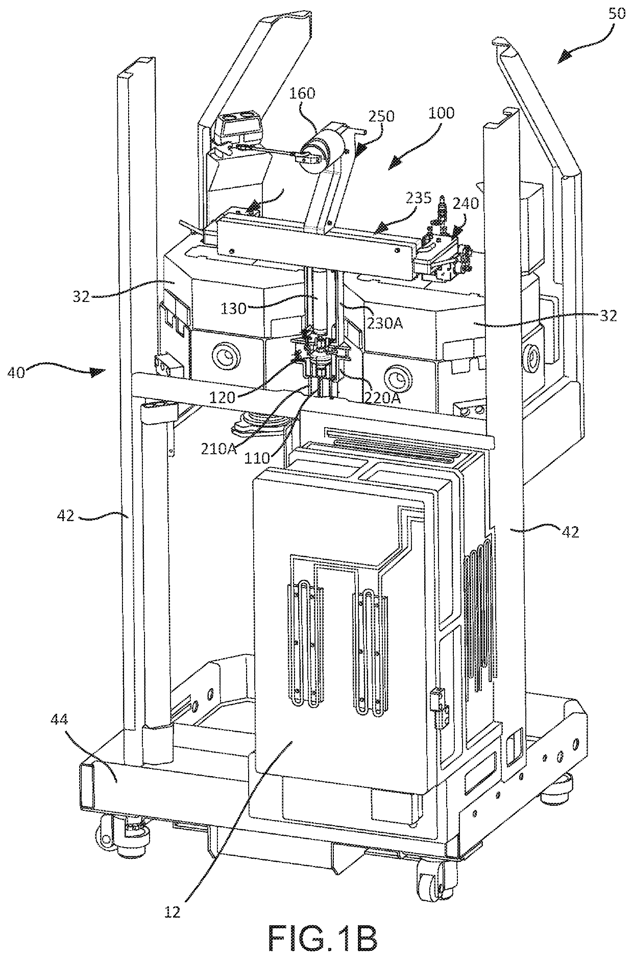 Temperature-controlled chemical delivery system and reactor system including same