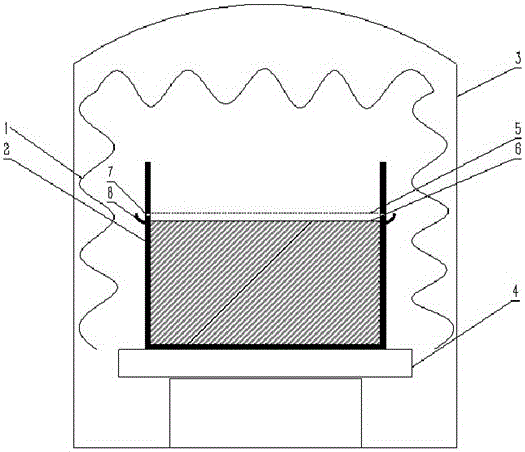 Crucible with impurity removal function and polysilicon purification or ingot method used in polysilicon purification or ingot casting