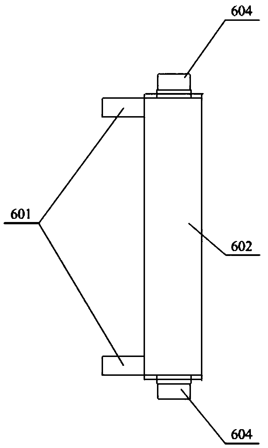 An electric coal mixed flue-cured tobacco heating device