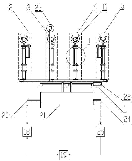 Apparatus used for walking on quad bundled conductors and method for spanning spacers