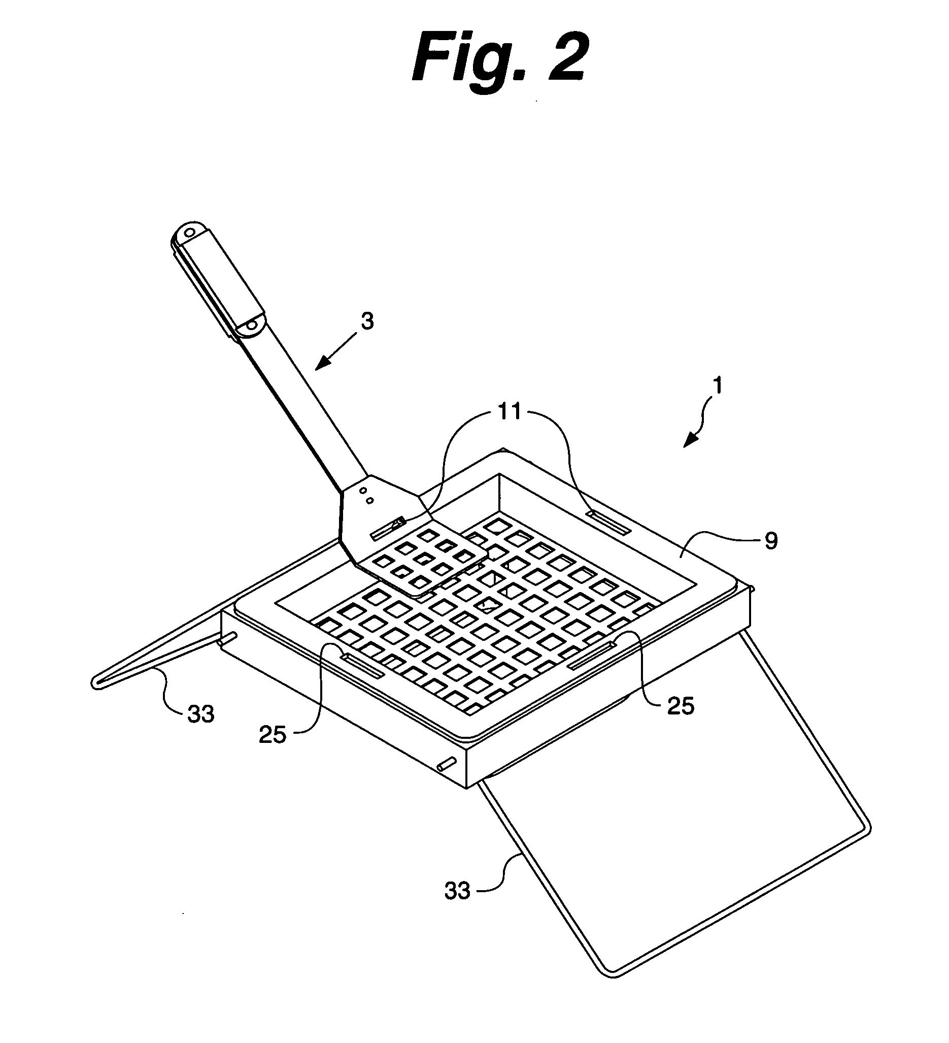 Portable, collapsible cooking unit and utensil