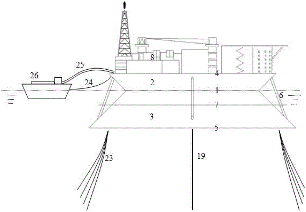 Docking octagonal floating production storage system