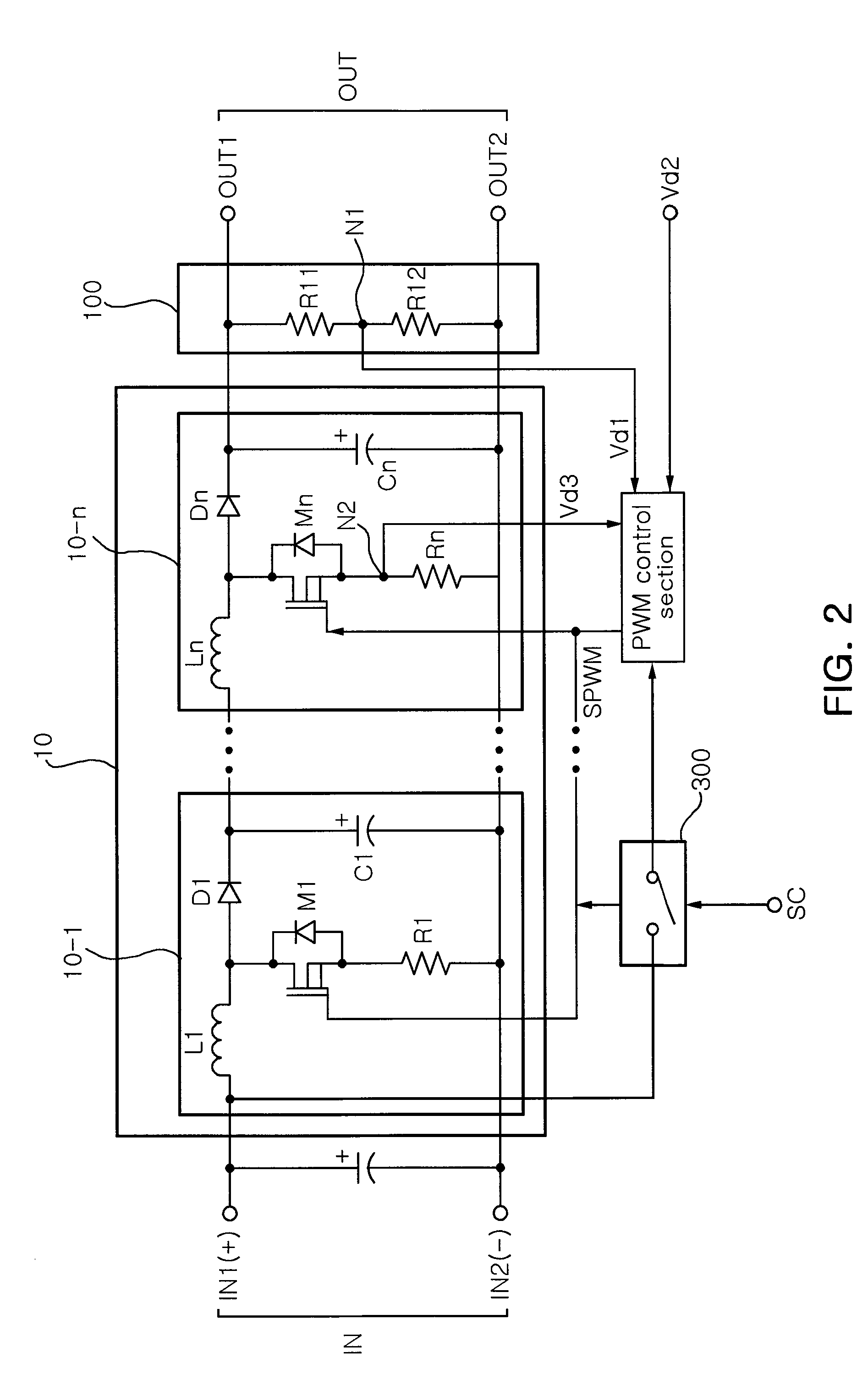 Multi-stage power supply