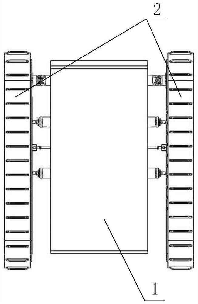 A pipeline inspection robot with variable track and its control method