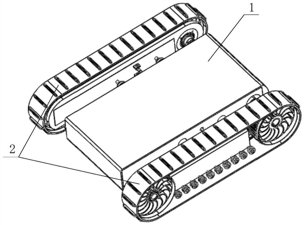 A pipeline inspection robot with variable track and its control method