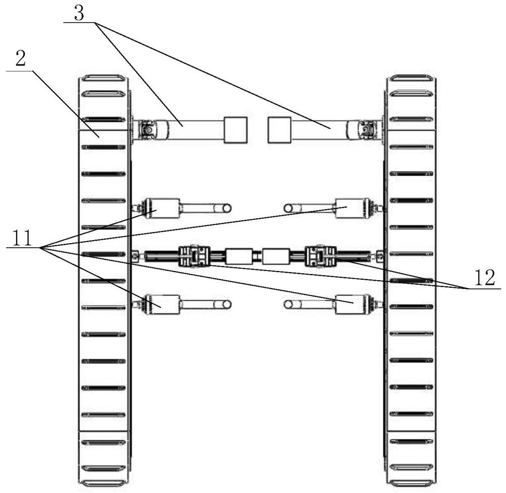 A pipeline inspection robot with variable track and its control method