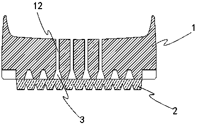 A waterproof breathable sole