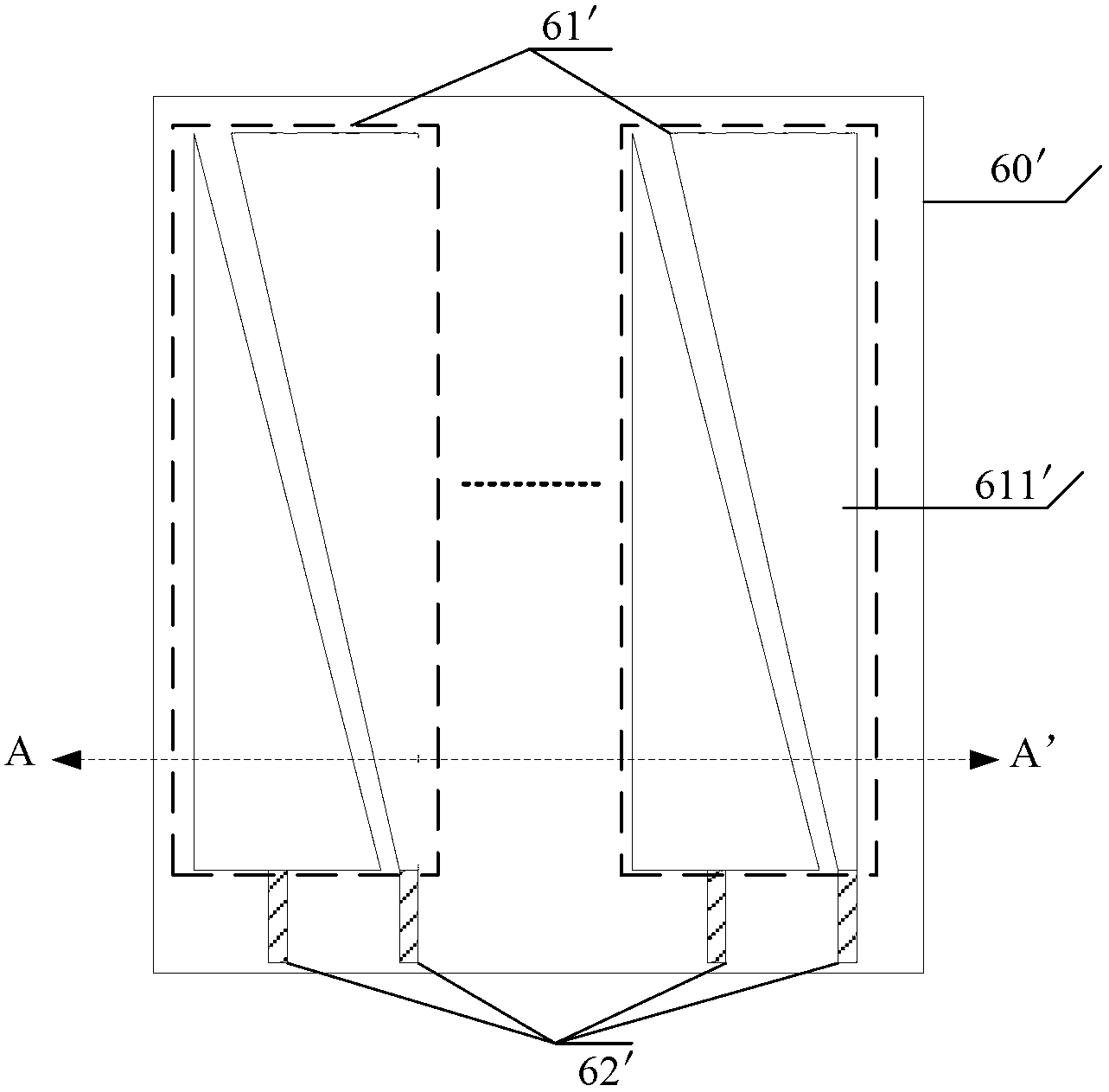 Touch electrode, production method of touch electrode, capacitive touch device, and touch display device