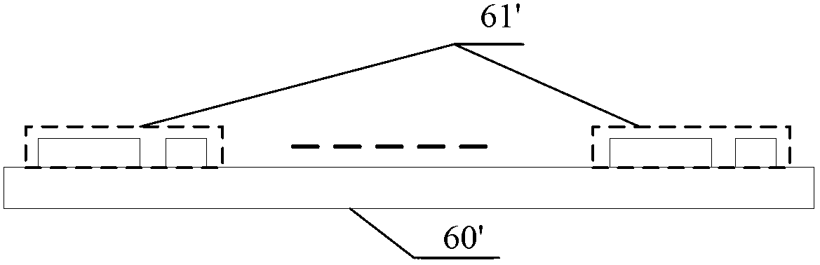 Touch electrode, production method of touch electrode, capacitive touch device, and touch display device