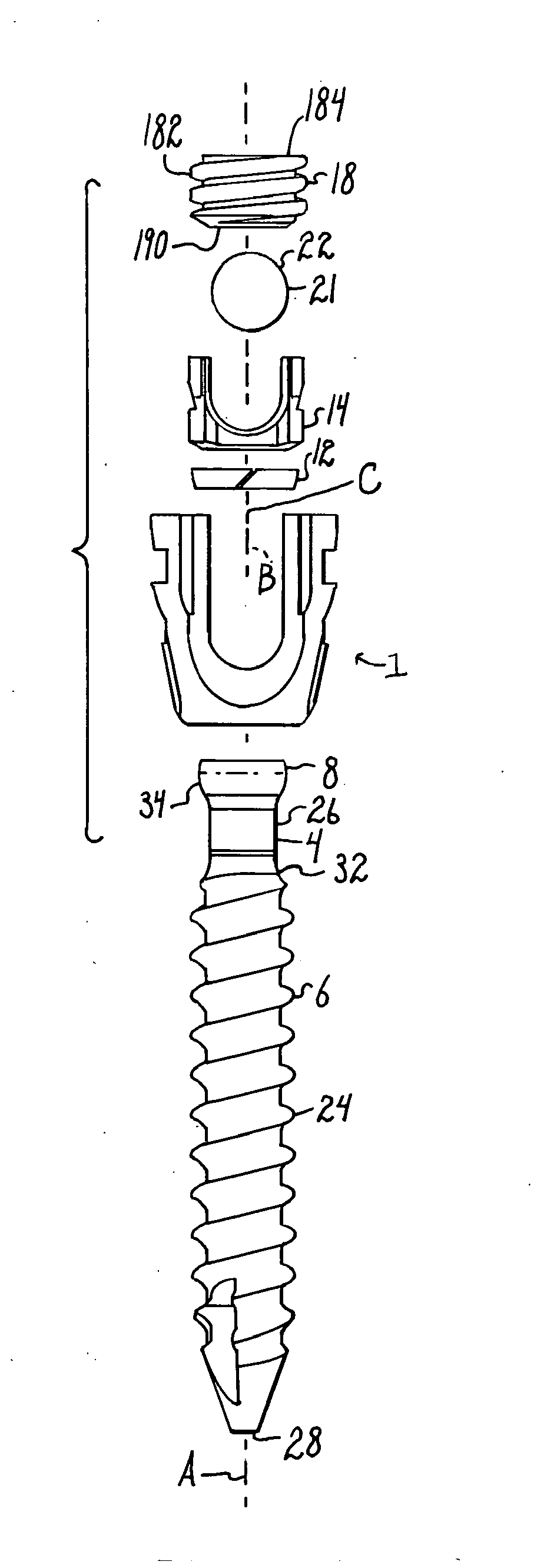 Polyaxial bone anchor with compound articulation and pop-on shank