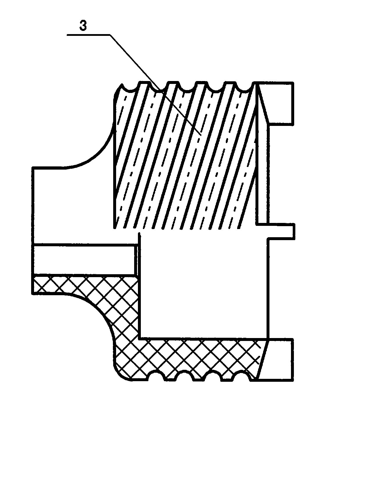 Sand-preventing sealing device of submersible electric pump