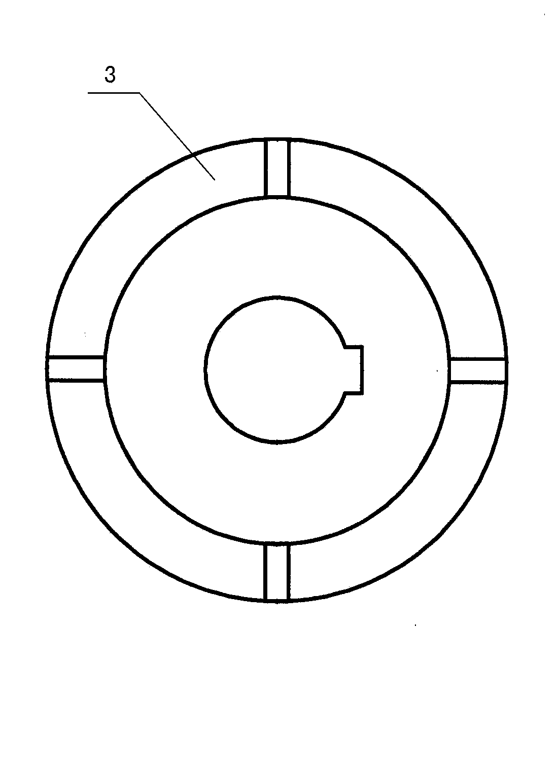 Sand-preventing sealing device of submersible electric pump