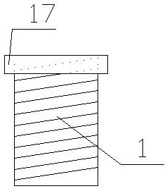 An anchor bolt roughening device