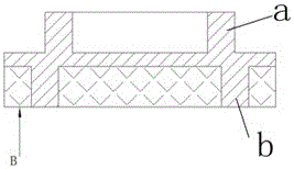 Method for manufacturing three-dimensional object part by part and layer by layer