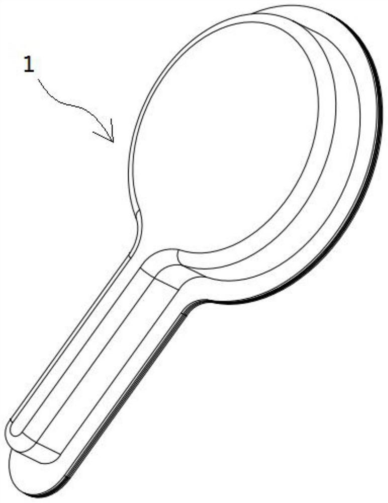 Food label capable of preventing ink from permeating